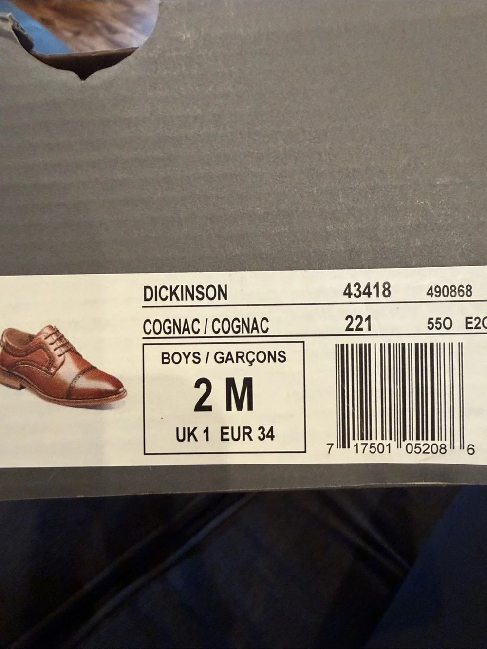 Stacy Adams Cognac Leather Cap-Toe Brogues